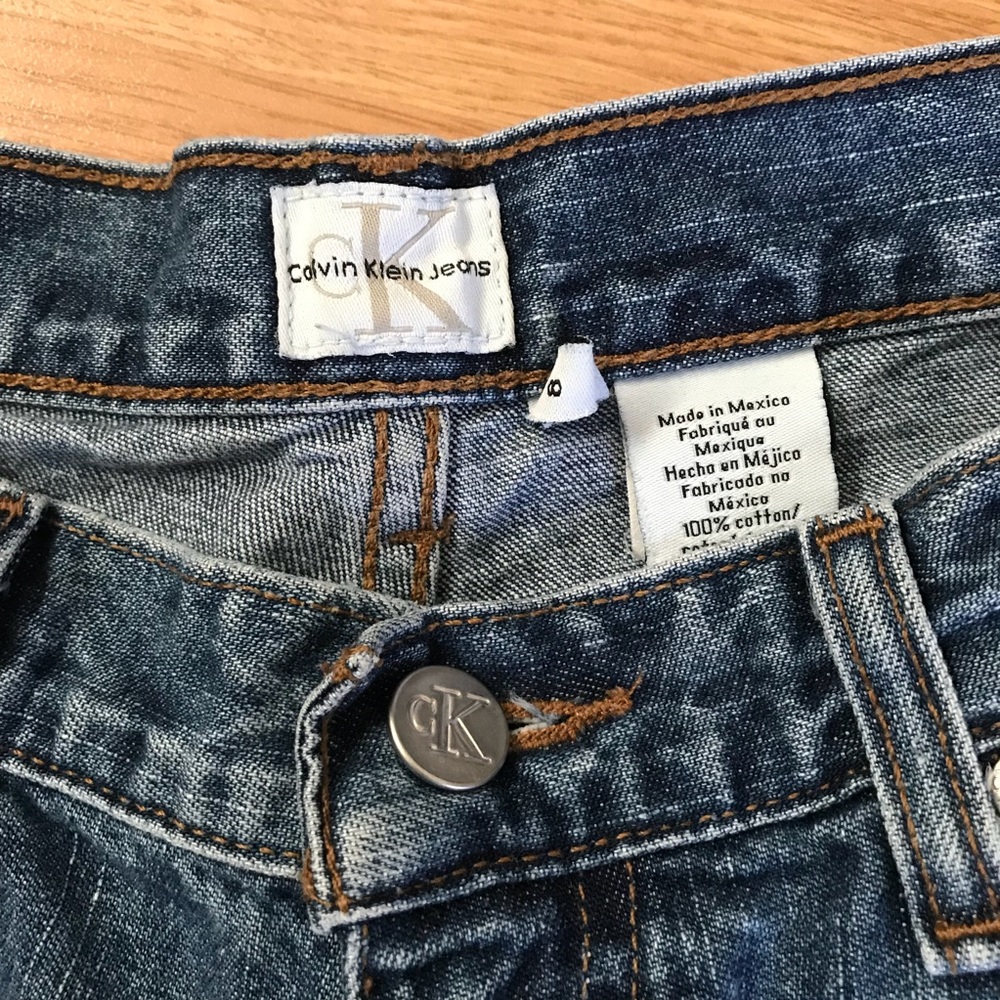 Vintage CK Jeans High Waisted Shorts - Picture 4 of 5